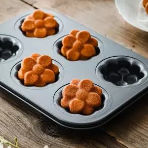 꽃빵 꽃 마들렌 가정용 제빵 베이킹 틀 꽃 빵틀 팬