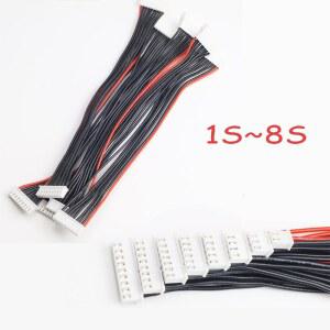 5pcs 30cm 22AWG JST XH 1S 2S 3S 4S 5S 6S 7S 8S Lipo 밸런스 와이어 연장 RC Lipo 배터리 충전기 용 케이블 리드 코드 충전