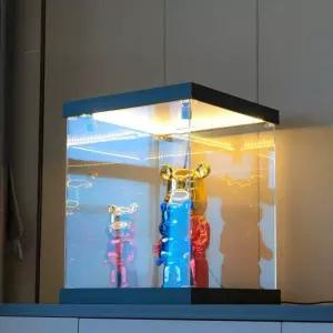 피규어 LED 쇼케이스 아크릴 라부부 시틀라리 백성흑요 아크릴케이스 진열장 투명 원신