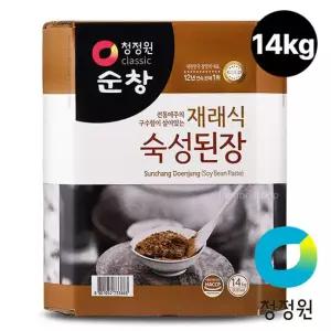 청정원 대용량 순창 재래식 숙성된장 14kg