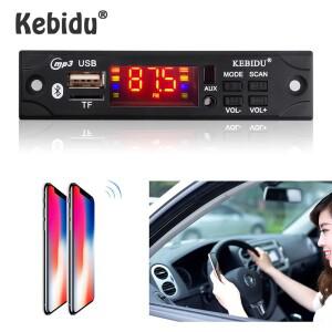 자동차 오디오 지원 USB TF FM 라디오 모듈 무선 블루투스 6V 24V MP3 WMA 디코더 보드 플레이어 원격제어