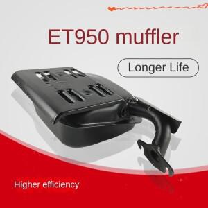 가스 가솔린 발전기 액세서리용 ET950 머플러 800W 배기 파이프 무소음 교체품