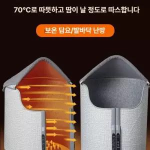 사무실 발난로 파티션 가정용 히팅패드 발히터 캠핑 책상밑