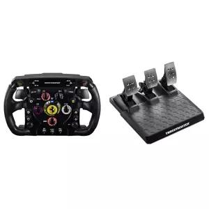 트러스트마스터 F1 레이싱 휠 애드온 및 레이싱 페달 PS5, PS4, Xbox 시리즈 XS, One 및 PC