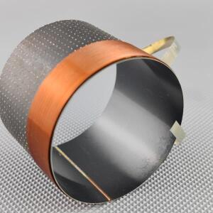 1개 BASV 코일 51.5mm 베이스 보이스 탄노이 12인치 플랫 와이어 우퍼 스피커 액세서리 8옴