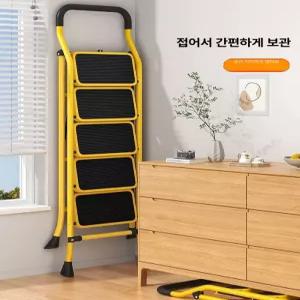로앤희 사다리 높이조절 A형 4단 접이식 가정용 발판
