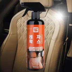 [텐바이텐]가죽클리너 500ml 실내세차 핸들 레자왁스 내부청소 코팅 복원