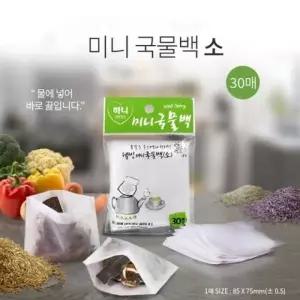 ( )EA 미니 국물백 소30매 공티백 멸치다시망 차주