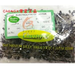 1000PCS/LOT 2.2UF 50V 4X5 전원 어댑터 스위치 인버터 알루미늄 콘덴서