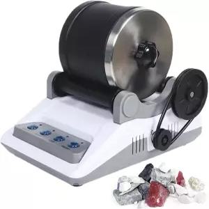 YXKJZHF 락 텀블러 폴리셔 키트 보석 전기 젬 그라인더 탈부착 DIY 스톤 연마 마무리 기계