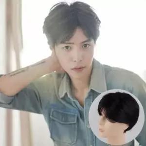 남자헤어가발 남성용 가름마 내츄럴 패션 가발 전체가발 통가발