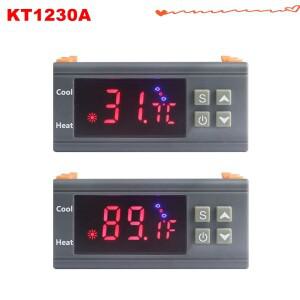 KT1230W 30A 지능형 디지털 온도 조절기 릴레이 출력이 있는 인큐베이터용 C/F