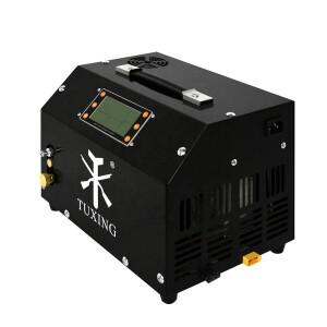 공장 저가 판매 12V 휴대용 고압 300bar 4500psi LCD 화면 페인트볼 스노클링 자동차 PCP 압축기