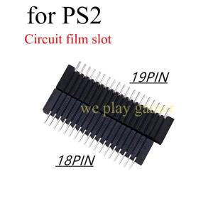 소니 호환 플레이 스테이션 2 PS2 게임 컨트롤러 용 1-20pcs 콘솔 18Pin 전도성 필름 슬롯 커넥터 포트