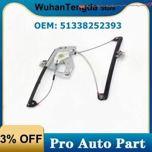 51338252393 BMW E39 525i 용 모터가없는 전면 도어 파워 윈도우 리프터 레귤레이터