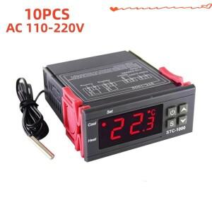 STC-1000 디지털 온도 컨트롤러 인큐베이터 릴레이 가열 냉각 220V 개