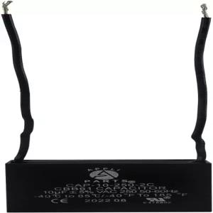 Appli Parts CAP-10-250-2C 팬 커패시터 10 mfd (마이크로패럿) uf 250 VAC(2개의 와이어 단자 연결