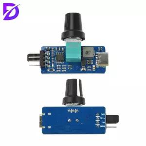 Pwm 속도 조절기 소형 4P B3 4선 팬 조절 모듈 Diy 수냉식 냉각 유형 C Usb 전원 공급 장치