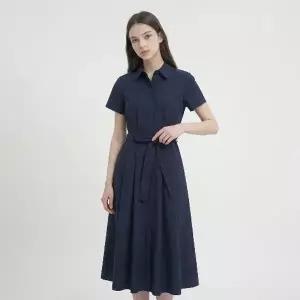 KARRA 카라플리츠롱원피스+벨트SET_A6M0259