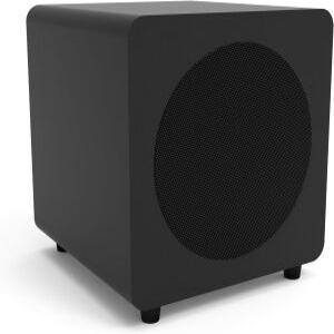 칸토 SUB8VMB 밀폐형 파워 서브우퍼 300W 피크 8인치 매트 블랙