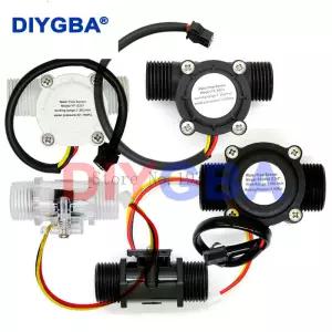 유량계 홀 유량 센서 4/6 포인트 G1 2 3/4 물 제어 1-30L/min 2.0MPa YF-S201 FS300A