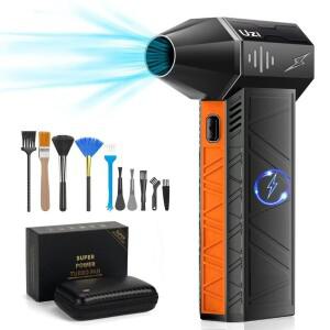 X3ProMax 휴대용 터보 제트 팬, 자동차 건조기/PC/가정/야외 허리케인 폭풍을 위한 150000RPM 강력한 압축