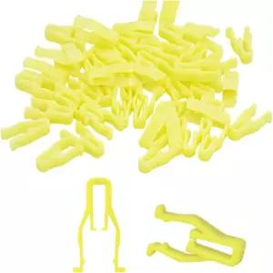 SWPHRT 30PCS 자동차 스위치 베젤 클립 차량 콘솔 대시 패널 트렁크 도어 측면 리테이너 피팅 패스너 OEM