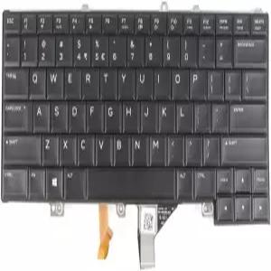 백라이트 프레임 블랙 US와 함께 Dell Alienware 15 R3와 호환되는 Abakoo 새 키보드