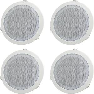 스튜디오파이닉스 6인치 70V 상업용 천장 스피커 3W/7.5W/15W 전원 80Hz-20KHz 주파수 응답 레스토랑 및