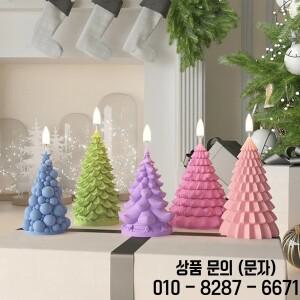 쌓인 나뭇잎 산타 트리 송진 몰드 버블 스트라이프 식물 촛불 비누 실리콘 솔방울 크리스마스 선물 파티 케