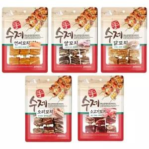 (3개묶음)[펫스토리] 수제 꼬치 5종