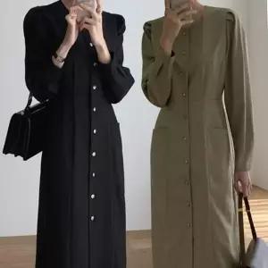 여성 선물 편안한 캐쥬얼원피스 가을 여자친구 코디