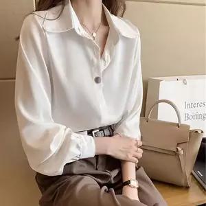 롱셔츠 레이스 블라우스코디 여성셔츠 빅사이즈 여자