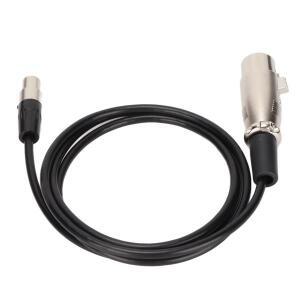 XLR 암커넥터 미니 암커넥터 마이크 케이블 3.3피트 길이 하이파이 사운드 Akg K240 II K141용
