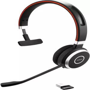 자브라 에볼루션 65 UC 무선 헤드셋 모노 - 링크 370 USB 어댑터 포함 업계 최고 수준의 성능 패시브