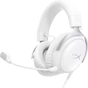HyperX Cloud III - 유선 게이밍 헤드셋 PC PS5 Xbox 시리즈 X S 앵글드 53mm 드라이버 DTS 메모리 폼