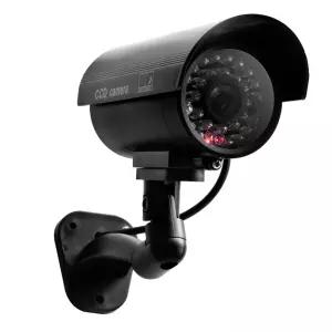 원통형 돌출 가짜 CCTV 모형 카메라 적외선 페이크