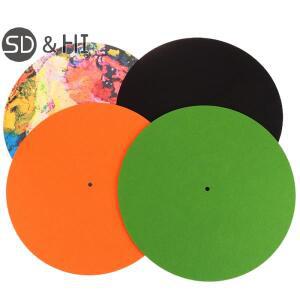 1pcs 슬립 매트 LP 비닐 레코드 오디오 교체 용 턴테이블 플래터 느꼈습니다 DIY 액세서리 Audio