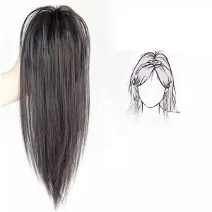 반묶음 부분가발 집게가발 헤어피스 여성 긴머리 가발-WFNUH0O