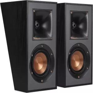 Klipsch R-41SA 강력한 디테일 홈 스피커 세트 2개 블랙