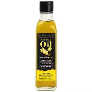 국산 프리미엄 토종 대두 저온압착 콩기름 대두유 180ml