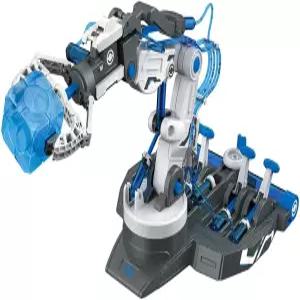 유압 로봇 팔 키트 STEM 빌딩 8세 이상 를 위한 기계 과학 실험 3 in 프로젝트 Blue