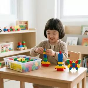 블럭 세트 블록 놀이 만들기 장난감 교구