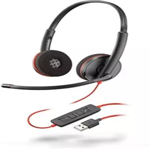 Plantronics 블랙와이어 C3220 유선 헤드셋