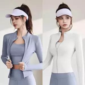 슬림핏워머집업 운동복 여성 트레이닝 반넥 래쉬가드