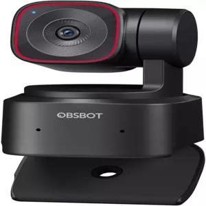 OBSBOT PC용 Tiny 2 Lite 4K 웹캠 1/2 센서가 장착된 AI 트래킹 PTZ 스트리밍 카메라 제스처 제어 60 FPS
