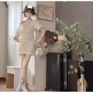 치마 원피스 여사친 미니 데일룩 허리 힙업 잡아주는 멋쟁이 사계절 부드럽게 예쁜 DAOL2
