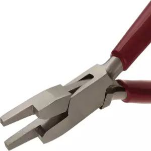 비드스미스 랩메이커 플라이어 광택 스틸 PVC 컴포트 그립 더블 스프링이 장착된 6인치(52mm) 주얼리 제작