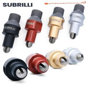 CNC 1/2gas 용 SUBRILLI 다이아몬드 핑거 비트 화강암 대리석 슬래브 수조 12mm 직경 연마 그라인딩 블록