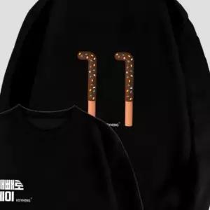 키밍 맨투맨 긴팔 커플티 기모맨투맨 숫자 남자 여자 티셔츠 우정